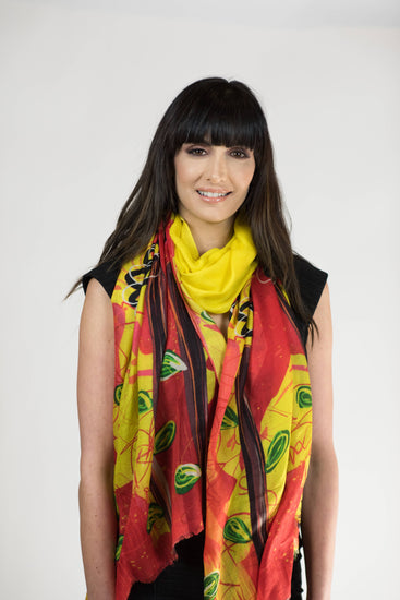 FLAMY FLORAL YELLOW